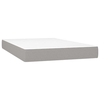 Materasso A Molle Insacchettate Rigidità Media 120X200X20 Cm Grigio Chiaro