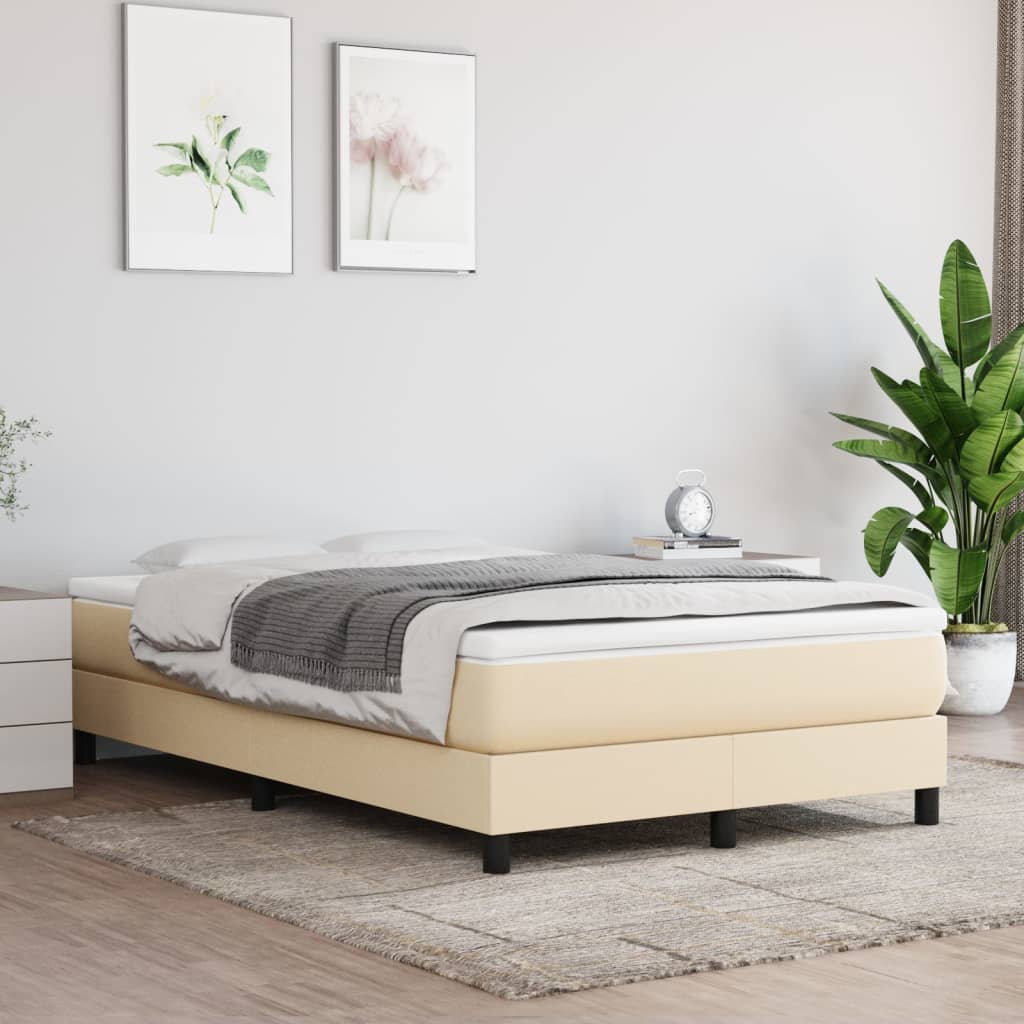 Materasso A Molle Insacchettate Rigidità Media 80X200X20 Cm Crema
