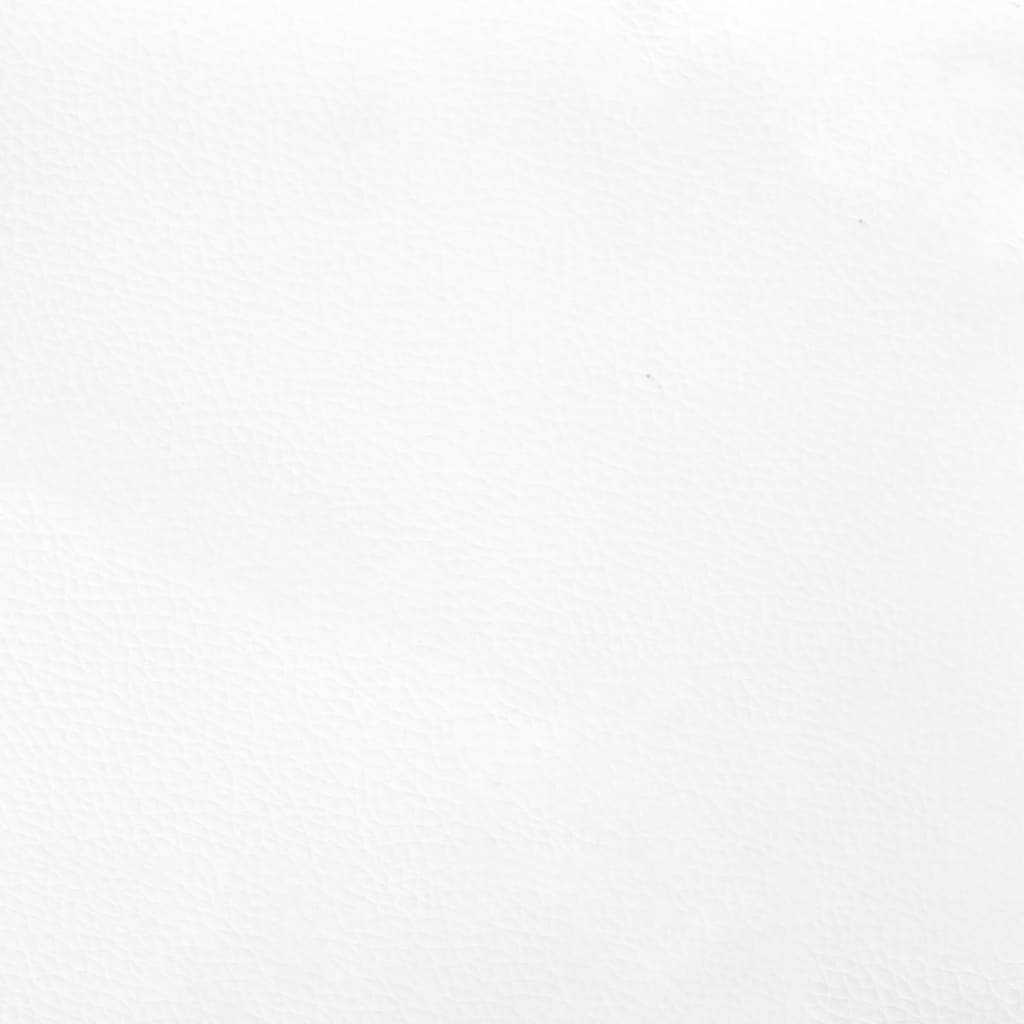 Materasso A Molle Insacchettate Rigidità Media 120X200X20 Cm In Similpelle Bianco