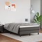 Materasso A Molle Insacchettate Rigidità Media 180X200X20 Cm In Similpelle Grigio