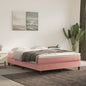 Materasso A Molle Insacchettate Rigidità Media 140X220X20 Cm In Velluto Rosa