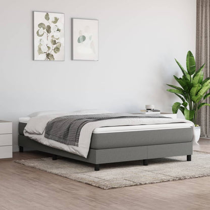 Materasso A Molle Insacchettate Rigidità Media 100X200X20 Cm Grigio Scuro