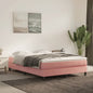 Materasso A Molle Insacchettate Rigidità Media 140X220X20 Cm In Velluto Rosa