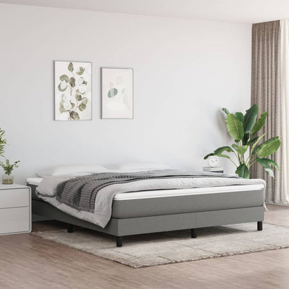 Materasso A Molle Insacchettate Rigidità Media 100X200X20 Cm Grigio Scuro
