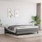 Materasso A Molle Insacchettate Rigidità Media 100X200X20 Cm Grigio Scuro