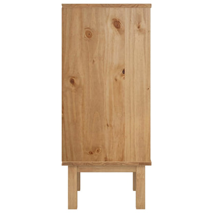 Cassettiera Otta 76,5X39,5X90 Cm In Legno Massello Di Pino