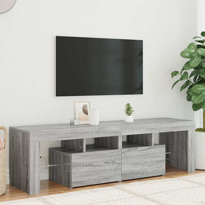 Mobile Porta Tv Con Led 140X36,5X40 Cm Truciolato