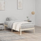 Letto Extra Lungo Senza Materasso In Legno Di Pino