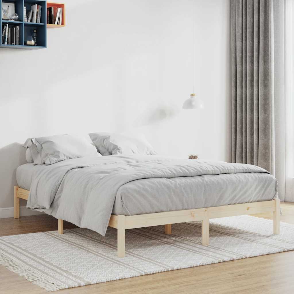 Letto Extra Lungo Senza Materasso In Legno Di Pino