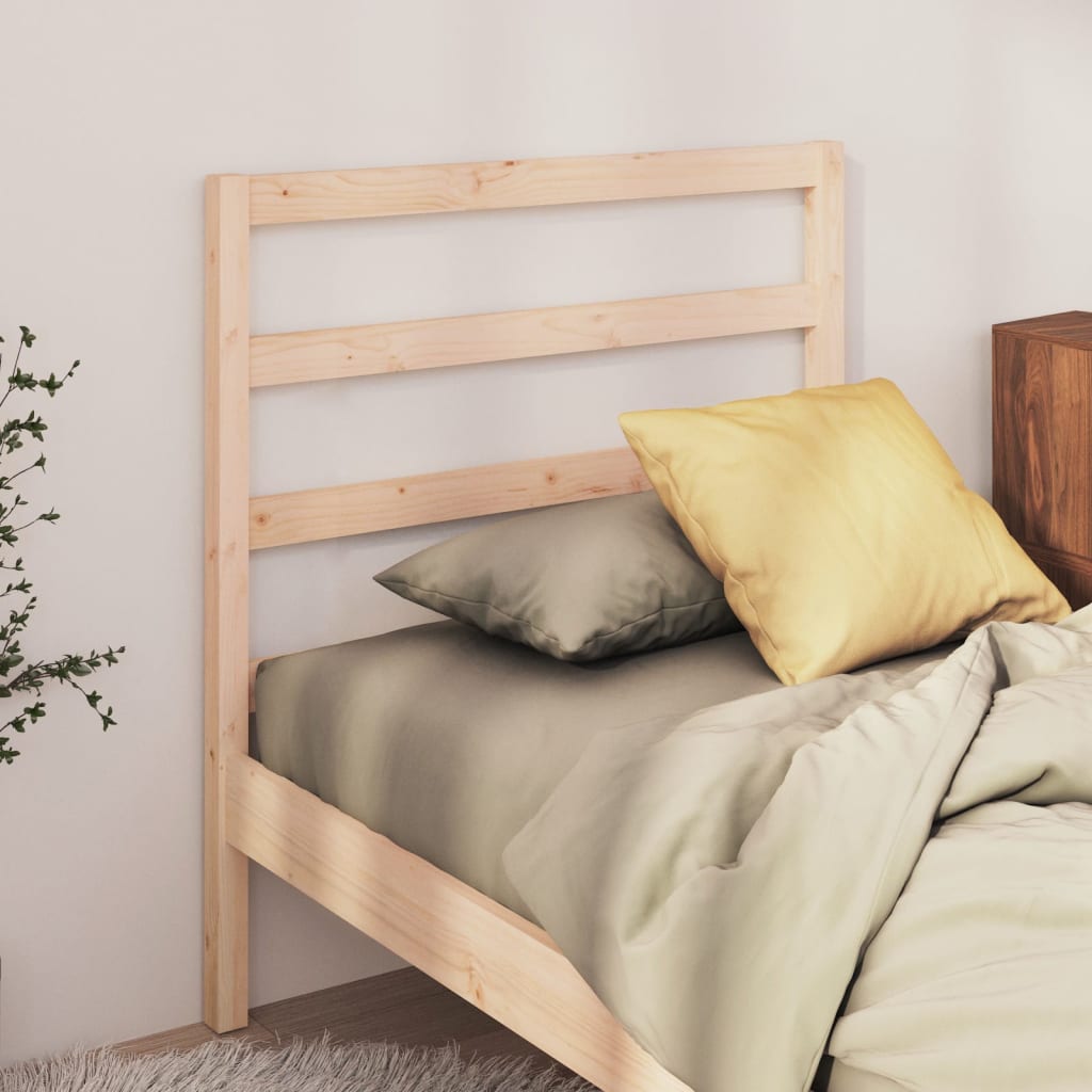 Testiera Per Letto Ambra 106X4X100 Cm In Legno Massello Di Pino
