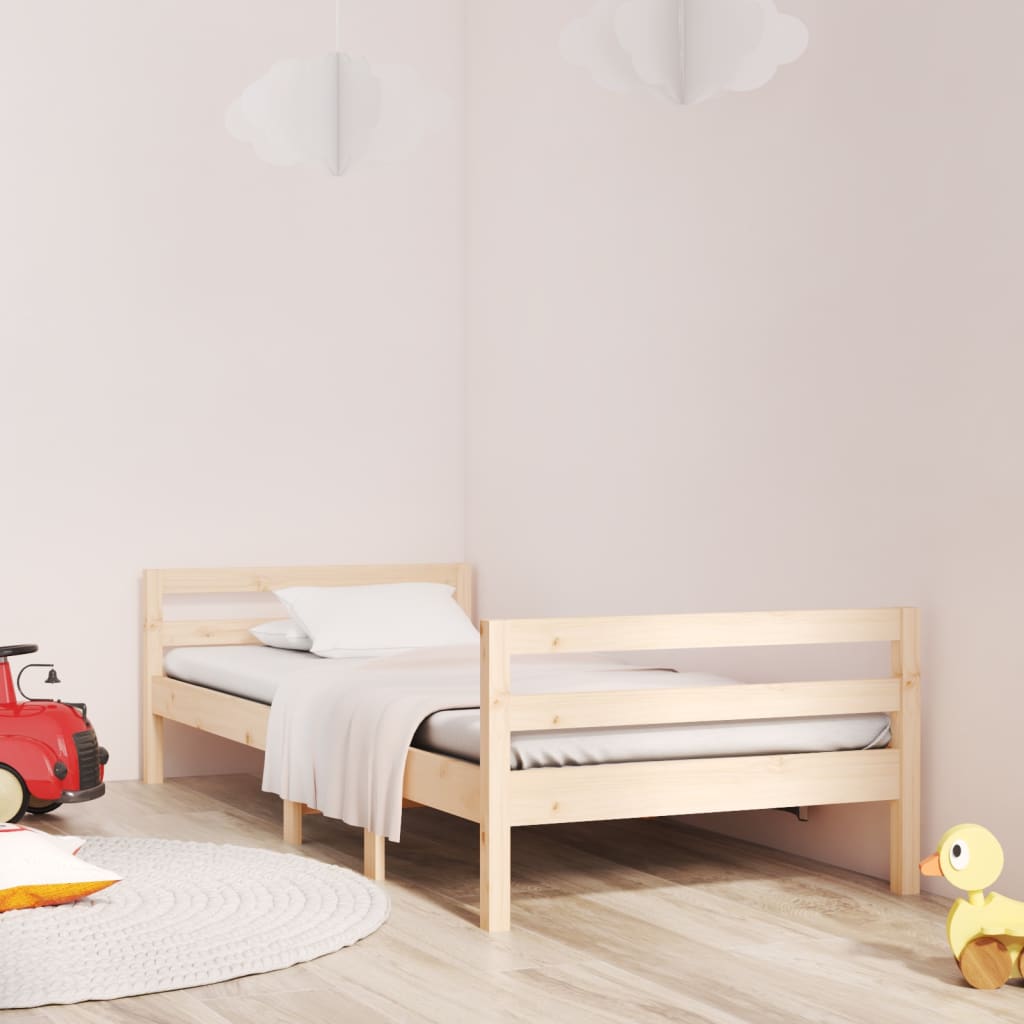 Letto Senza Materasso Cera Legno Di Pino