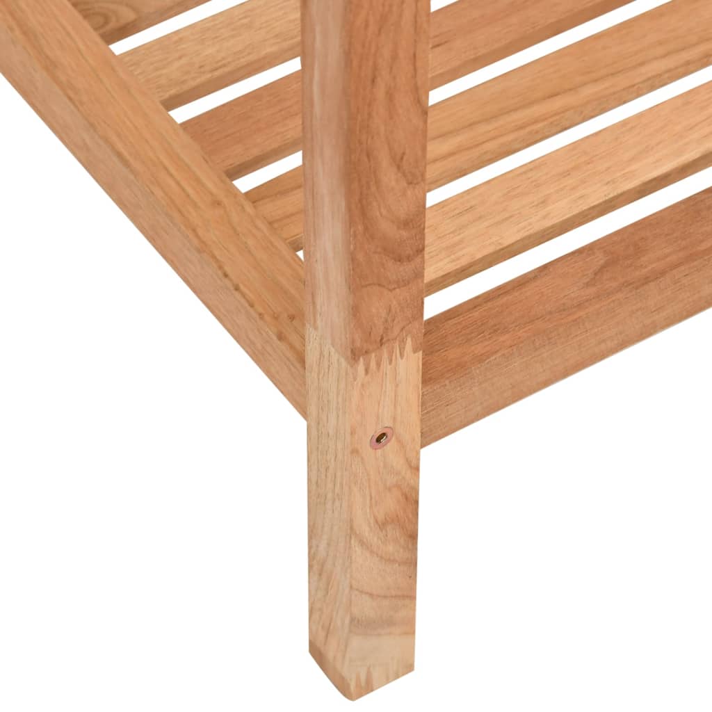 Scaffale Da Bagno 36X36X In Legno Massello Di Noce