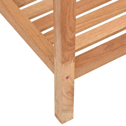 Scaffale Da Bagno 36X36X In Legno Massello Di Noce