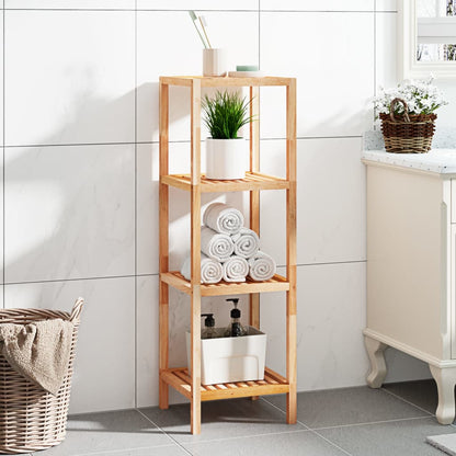 Scaffale Da Bagno 36X36X In Legno Massello Di Noce