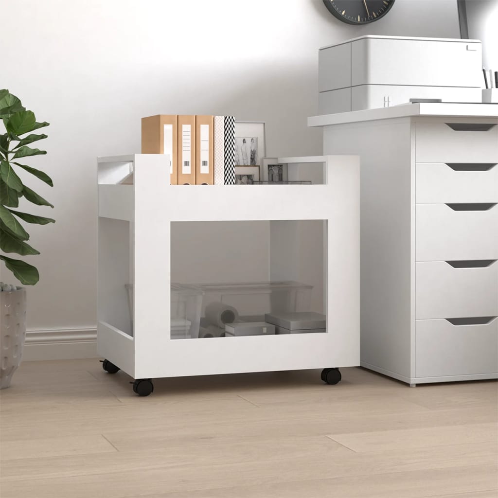 Carrello Scrivania 60X45X60 Cm Legno Multistrato