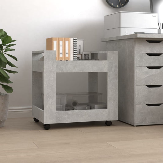 Carrello Scrivania 60X45X60 Cm Legno Multistrato