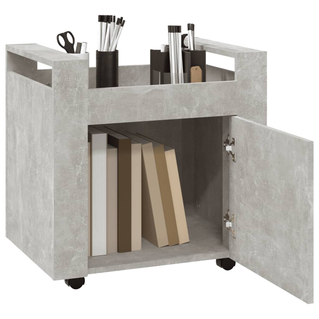 Carrello Scrivania 60X45X60 Cm Legno Multistrato