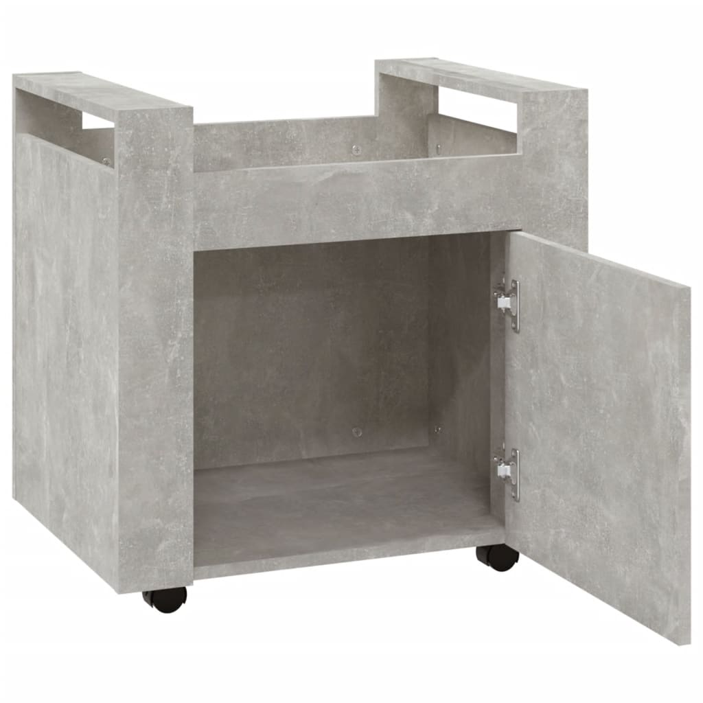 Carrello Scrivania 60X45X60 Cm Legno Multistrato