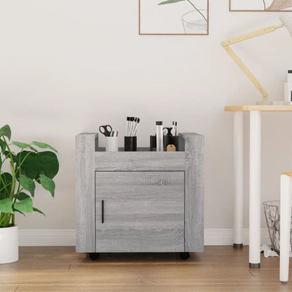 Carrello Scrivania 60X45X60 Cm Legno Multistrato