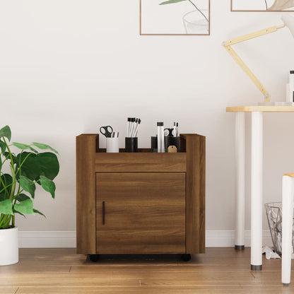 Carrello Scrivania 60X45X60 Cm Legno Multistrato