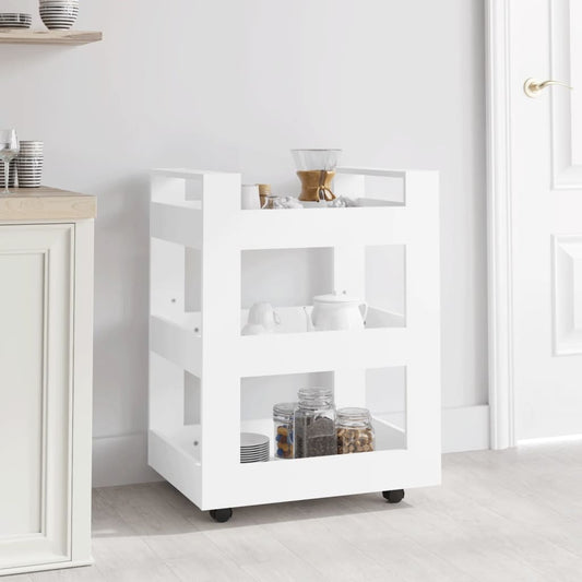 Carrello Da Cucina 60X45X80 Cm In Legno Multistrato