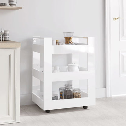 Carrello Da Cucina 60X45X80 Cm In Legno Multistrato