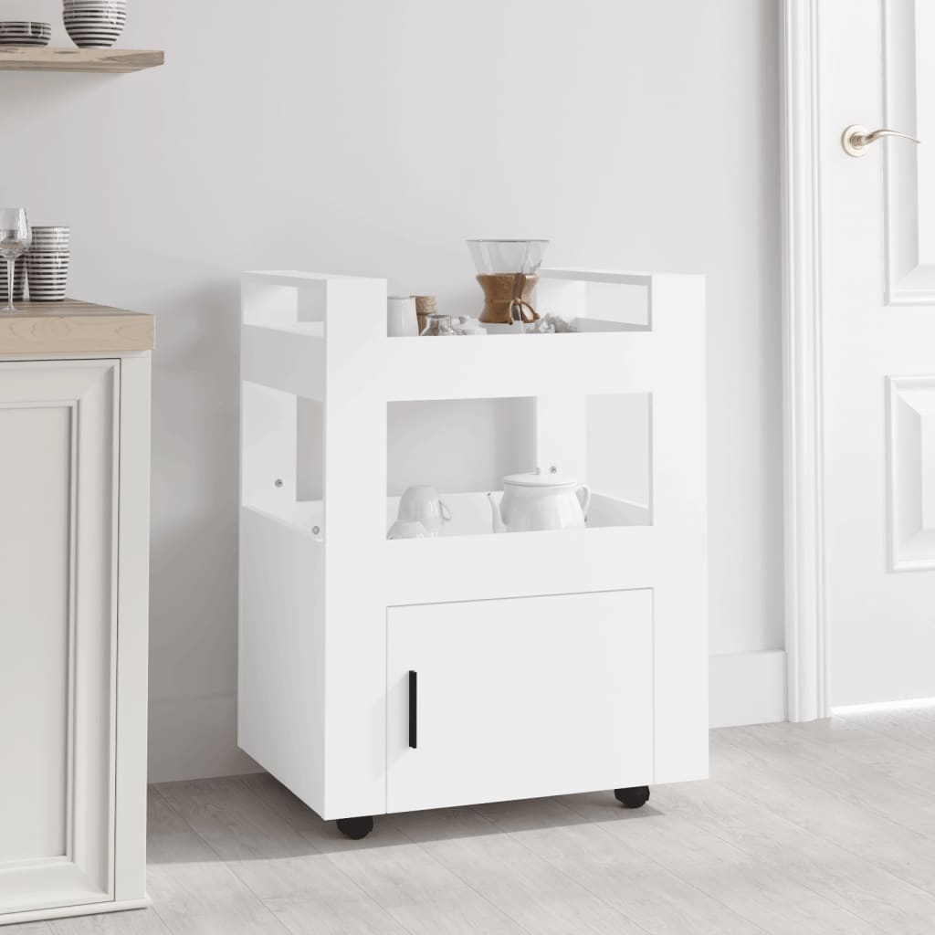 Carrello Da Cucina 60X45X80 Cm Legno Multistrato