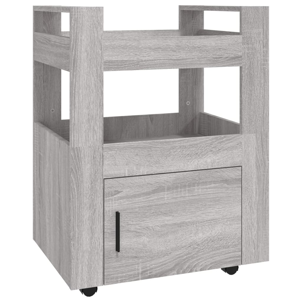 Carrello Da Cucina 60X45X80 Cm Legno Multistrato