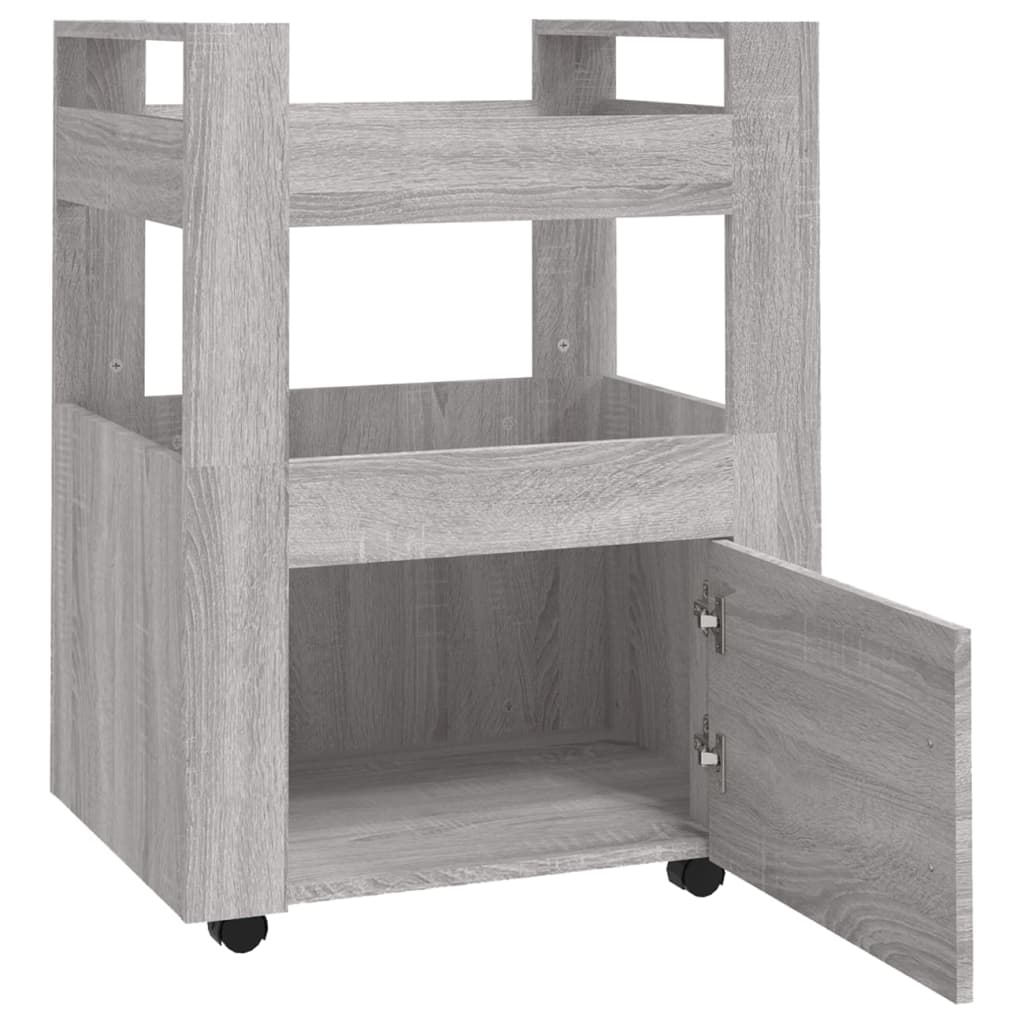 Carrello Da Cucina 60X45X80 Cm Legno Multistrato