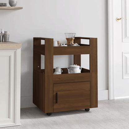 Carrello Da Cucina 60X45X80 Cm Legno Multistrato