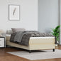 Struttura Letto A Rete A Molle In Similpelle Crema