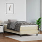 Struttura Letto A Rete A Molle In Similpelle Crema