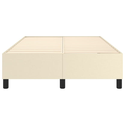 Struttura Letto A Rete A Molle In Similpelle Crema