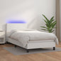 Giroletto Molle Con Materasso E Led 160X200Cm Similpelle