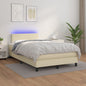 Giroletto Molle Con Materasso E Led 160X200Cm Similpelle
