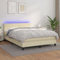Giroletto Molle Con Materasso E Led 160X200Cm Similpelle