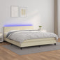 Giroletto Molle Con Materasso E Led 160X200Cm Similpelle