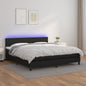 Giroletto Molle Con Materasso E Led 160X200Cm Similpelle