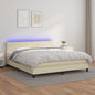 Giroletto Molle Con Materasso E Led 160X200Cm Similpelle