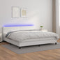 Giroletto Molle Con Materasso E Led 160X200Cm Similpelle