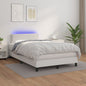 Giroletto Molle Con Materasso E Led 160X200Cm Similpelle