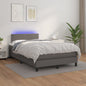 Giroletto Molle Con Materasso E Led 160X200Cm Similpelle