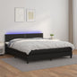 Giroletto Molle Con Materasso E Led 160X200Cm Similpelle