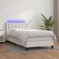 Giroletto Molle Con Materasso E Led 160X200Cm Similpelle