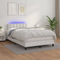 Giroletto Molle Con Materasso E Led 160X200Cm Similpelle