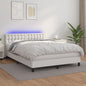 Giroletto Molle Con Materasso E Led 160X200Cm Similpelle