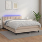 Giroletto Molle Con Materasso E Led 160X200Cm Similpelle