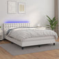 Giroletto Molle Con Materasso E Led 160X200Cm Similpelle