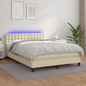 Giroletto Molle Con Materasso E Led 160X200Cm Similpelle