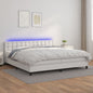 Giroletto Molle Con Materasso E Led 160X200Cm Similpelle